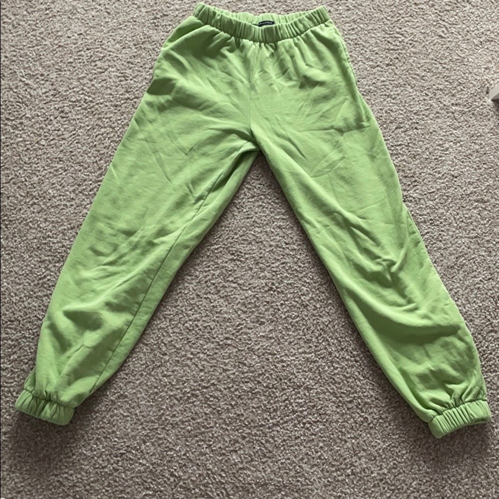 Light green brandy Melville sweat pants!